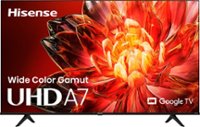 Hisense - 65" Class A7 Series LED 4K UHD HDR WCG Google TV - Front_Zoom