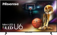 Hisense - 55" Class U6 Series Mini-LED 4K UHD QLED Google TV - Front_Zoom
