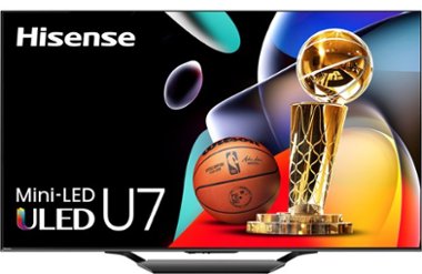 Hisense - 65" Class U7 Series Mini-LED 4K UHD QLED Google TV - Front_Zoom