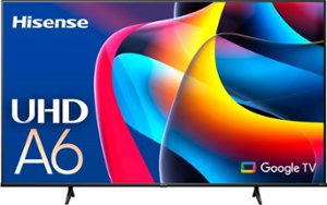 Hisense - 85" Class A6 Series LED 4K UHD Smart Google TV - Front_Zoom