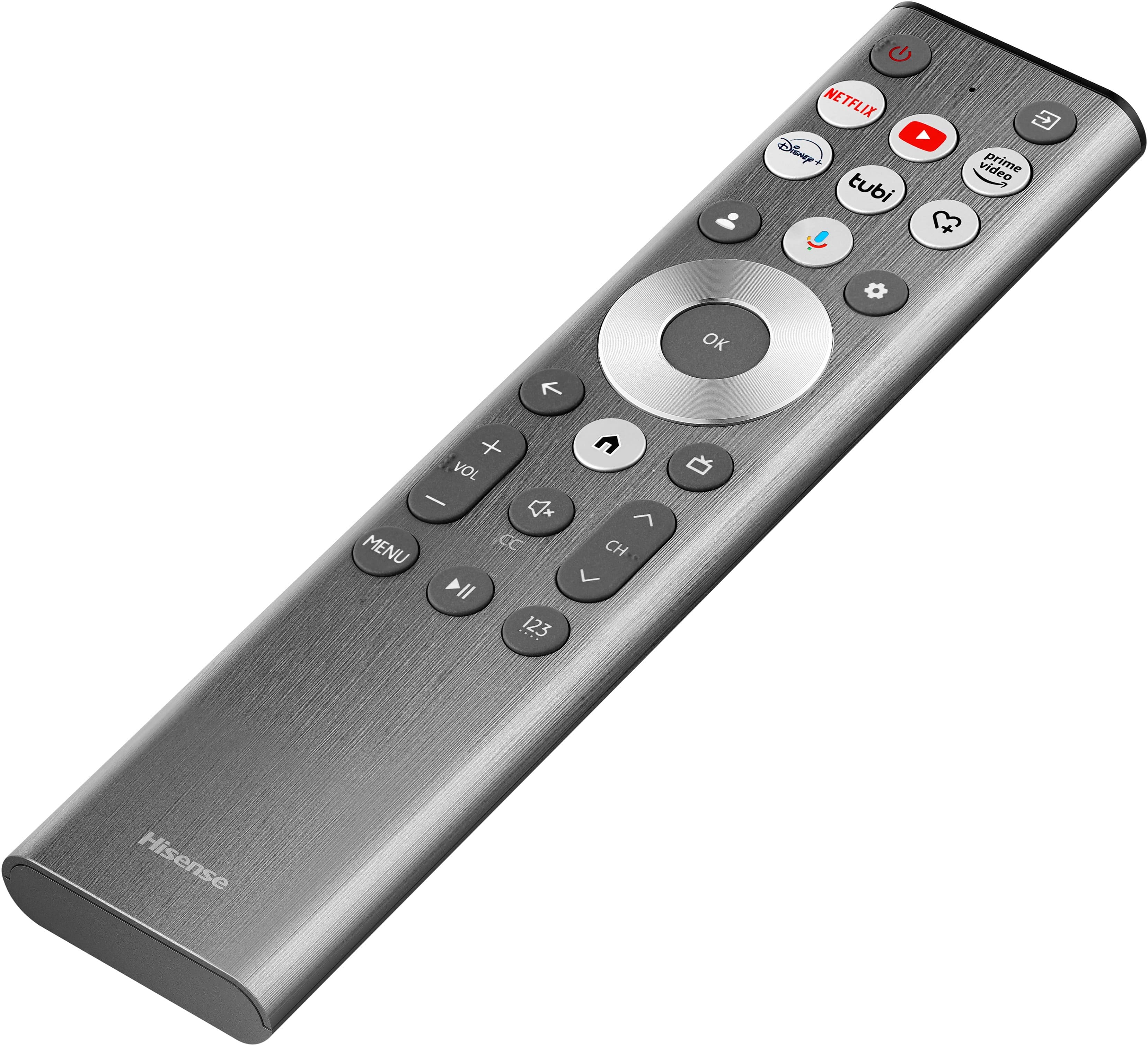 Alt View 39. Hisense - 55" Class U8 Series Mini-LED 4K UHD QLED Google TV - Black.