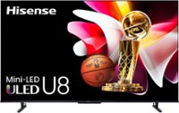 Hisense - 55" Class U8 Series Mini-LED 4K UHD QLED Google TV - Front_Zoom