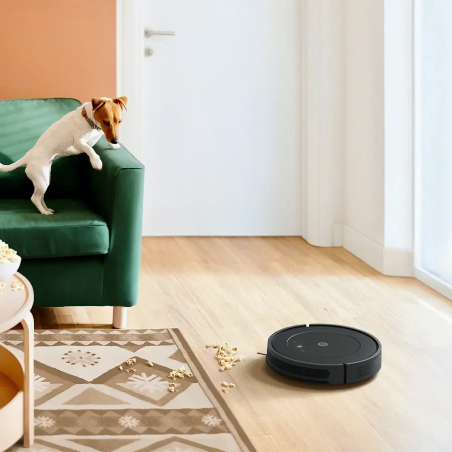 Alt View 14. iRobot - iRobot Roomba Vac Essential Robot Vacuum (Q0120) - Black.