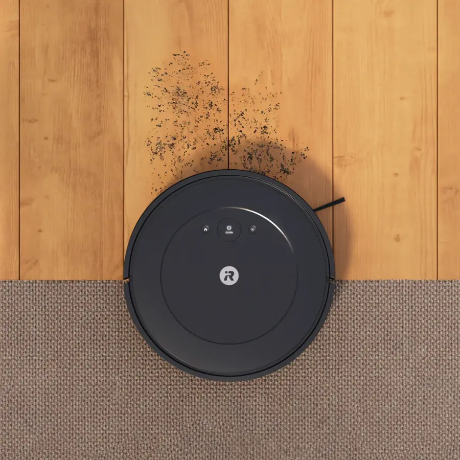 Alt View 15. iRobot - iRobot Roomba Vac Essential Robot Vacuum (Q0120) - Black.