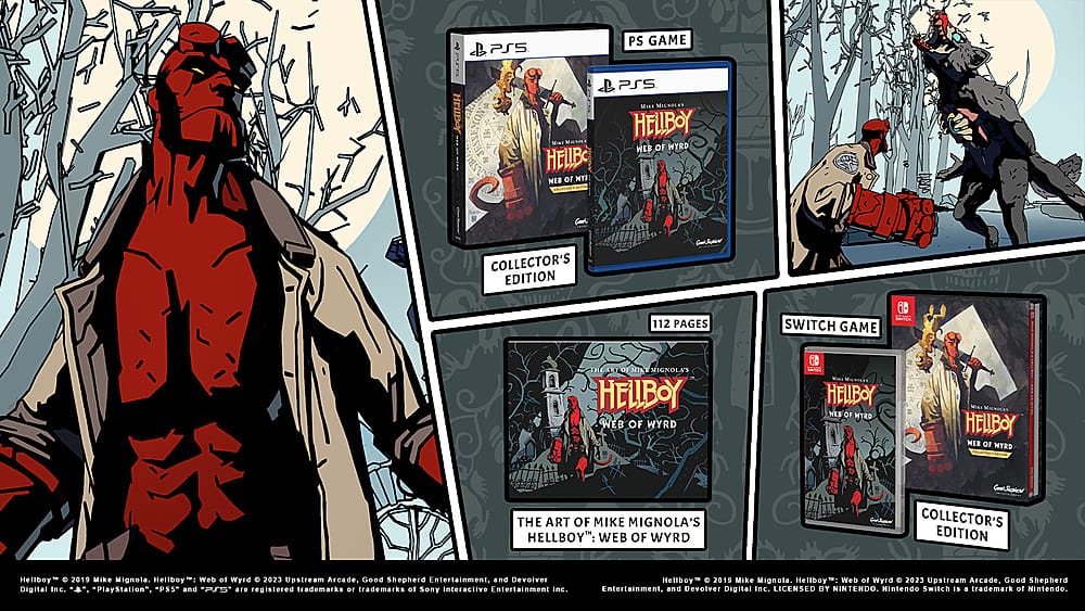 Mike Mignola's Hellboy: Web of Wyrd Collector's Edition PlayStation 5 -  Best Buy