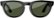 Alt View 11. Ray-Ban Meta - Headliner Low Bridge Fit  Smart Glasses, Meta Ai, Audio, Photo, Video Compatibility - Green Lenses - Shiny Black.