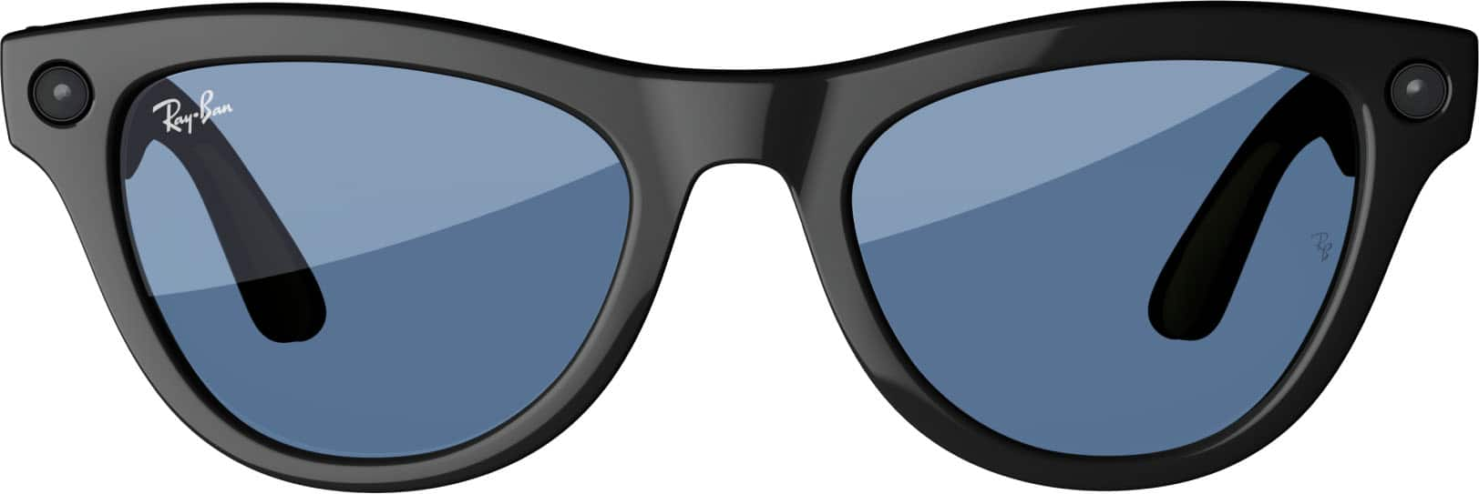 Ray-Ban Meta – Skyler Smart Glasses with Meta AI, Audio, Photo, Video Compatibility – Transitions Blue Lenses – Shiny Black Sansujyuku sansujyuku.com