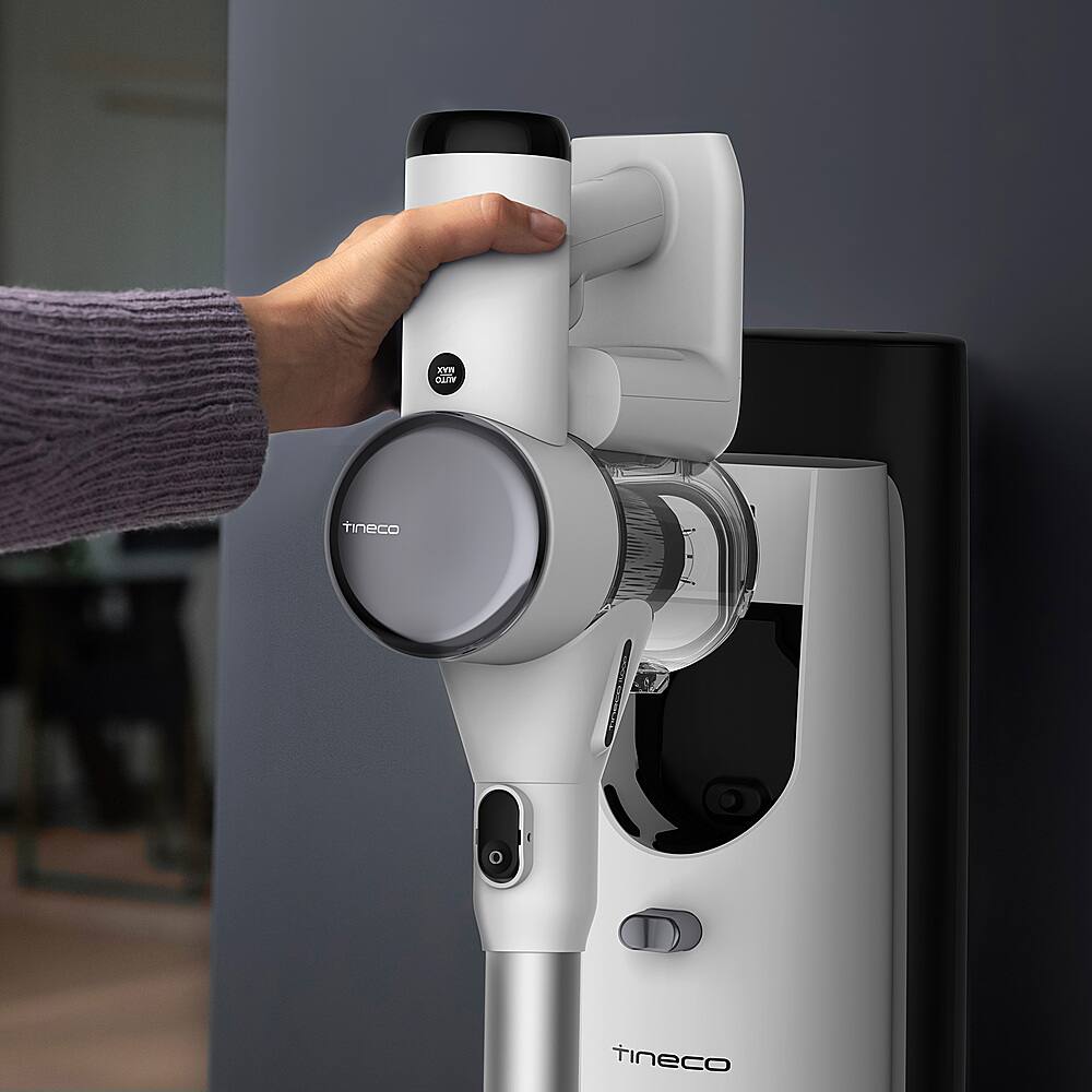 Alt View 11. Tineco - Pure One Air Station with Auto Empty - White.