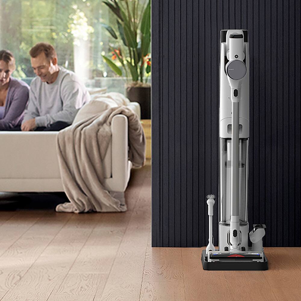 Alt View 13. Tineco - Pure One Air Station with Auto Empty - White.