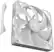 Alt View 14. CORSAIR - iCUE LINK RX140 RGB 140mm PWM Computer Case Fan Starter Kit (2-pack) - White.