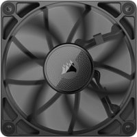 CORSAIR - iCUE LINK RX120 120mm PWM Computer Case Fan Expansion Fan - Black - Front_Zoom
