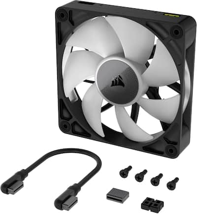 CORSAIR iCUE LINK RX120 RGB 120mm PWM Computer Case Expansion Fan CORSAIR iCUE LINK RX120 RGB 120mm PWM Computer Case Expansion Fan