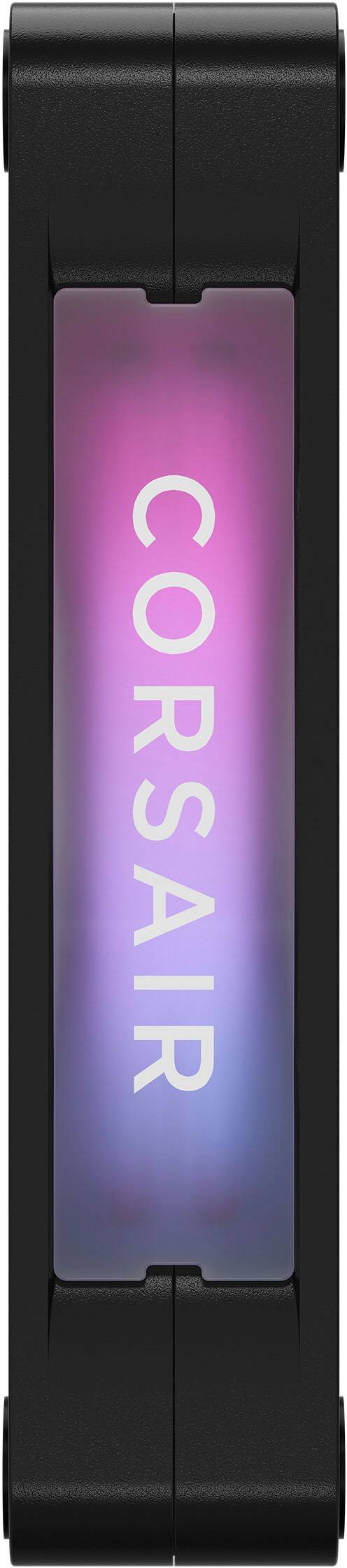 Alt View 15. CORSAIR - iCUE LINK RX120 RGB 120mm PWM Computer Case Expansion Fan - Black.