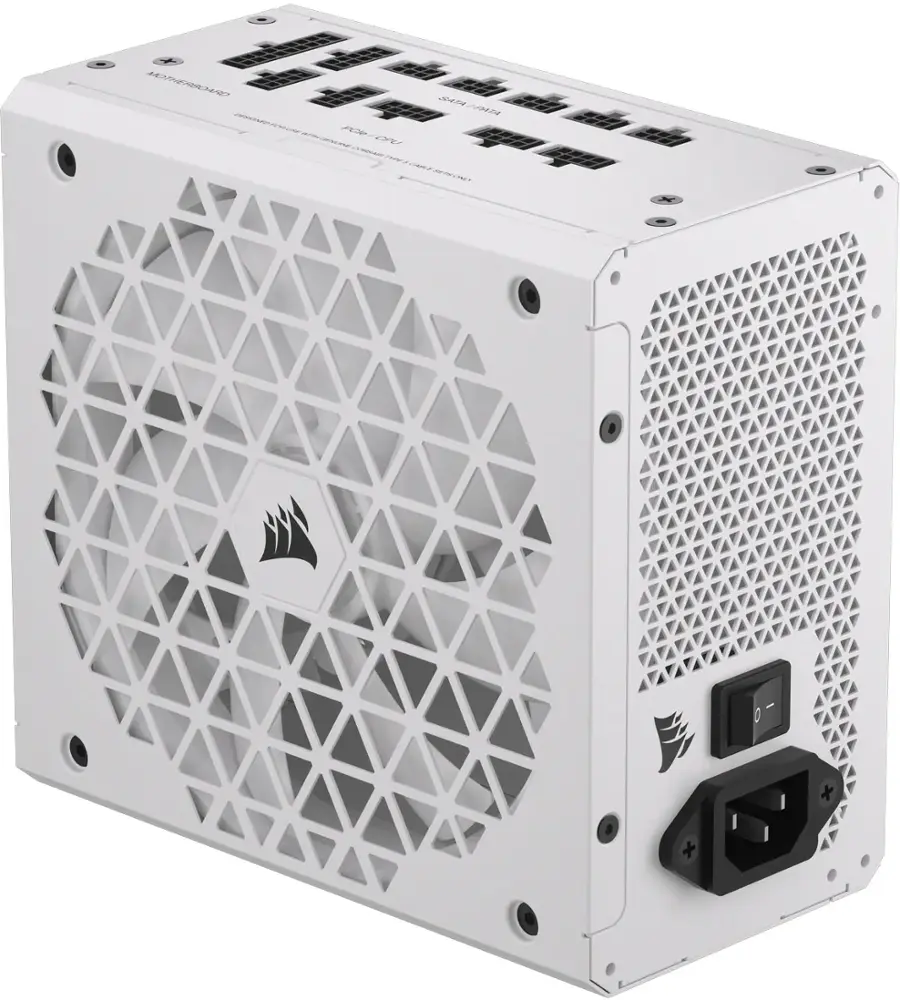 Alt View 19. CORSAIR - RMx Shift Series RM850x Shift Cybenetics Gold Fully Modular ATX Power Supply - White.