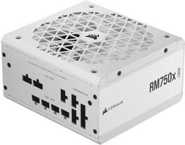 CORSAIR - RMx Shift Series RM750x Shift Cybenetics Gold Fully Modular ATX Power Supply - White