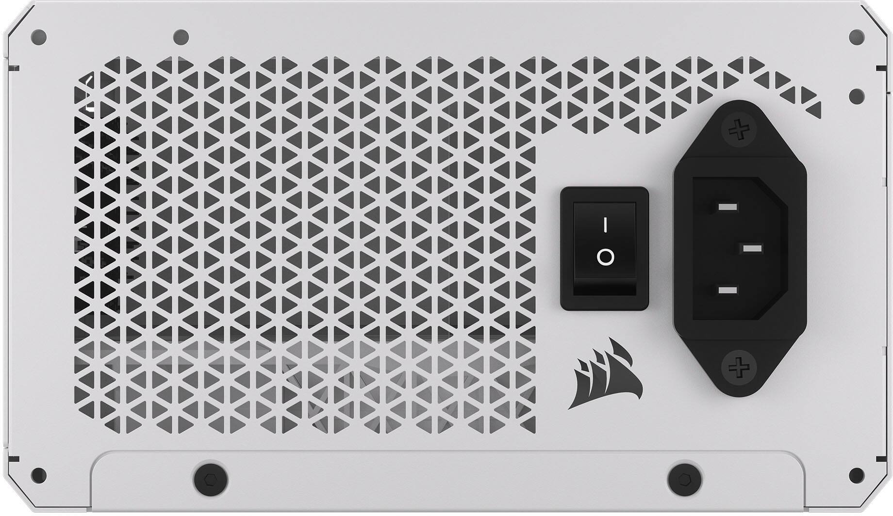 Alt View 13. CORSAIR - RMx Shift Series RM750x Shift Cybenetics Gold Fully Modular ATX Power Supply - White.