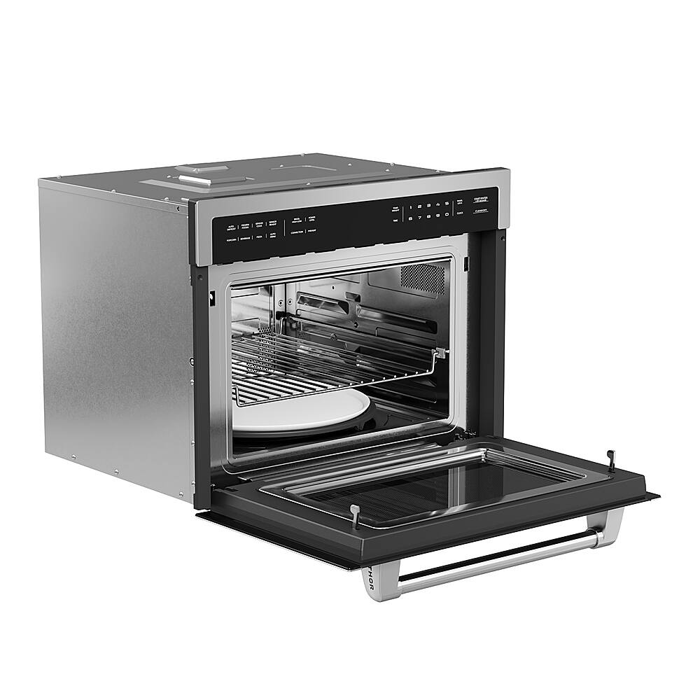 Alt View 1. Thor Kitchen - 1.6 Cu. Ft. Built-In Microwave Oven - Stainless Steel.