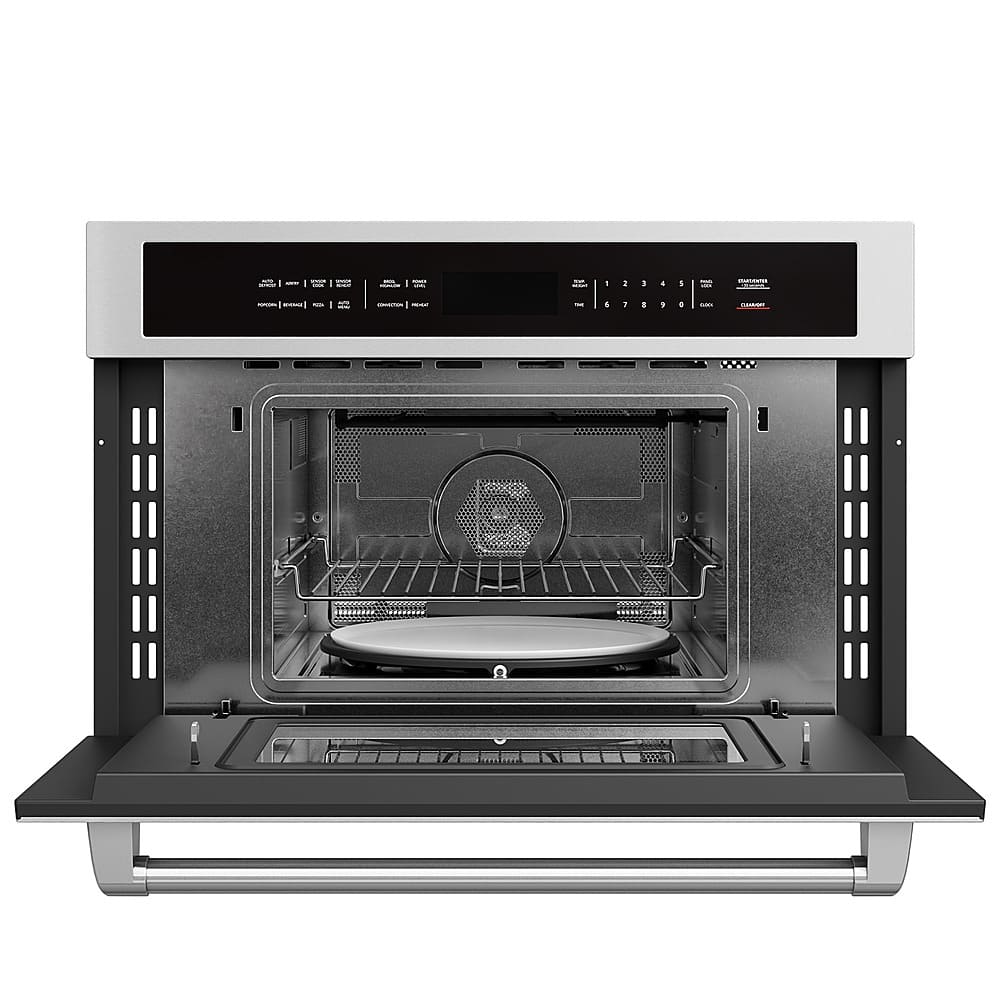 Alt View 11. Thor Kitchen - 1.6 Cu. Ft. Built-In Speed Oven Microwave - Stainless Steel.
