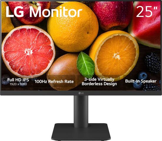 LG 25" LED FHD 100Hz Monitor Black 25MS550-B.AUS - Best Buy