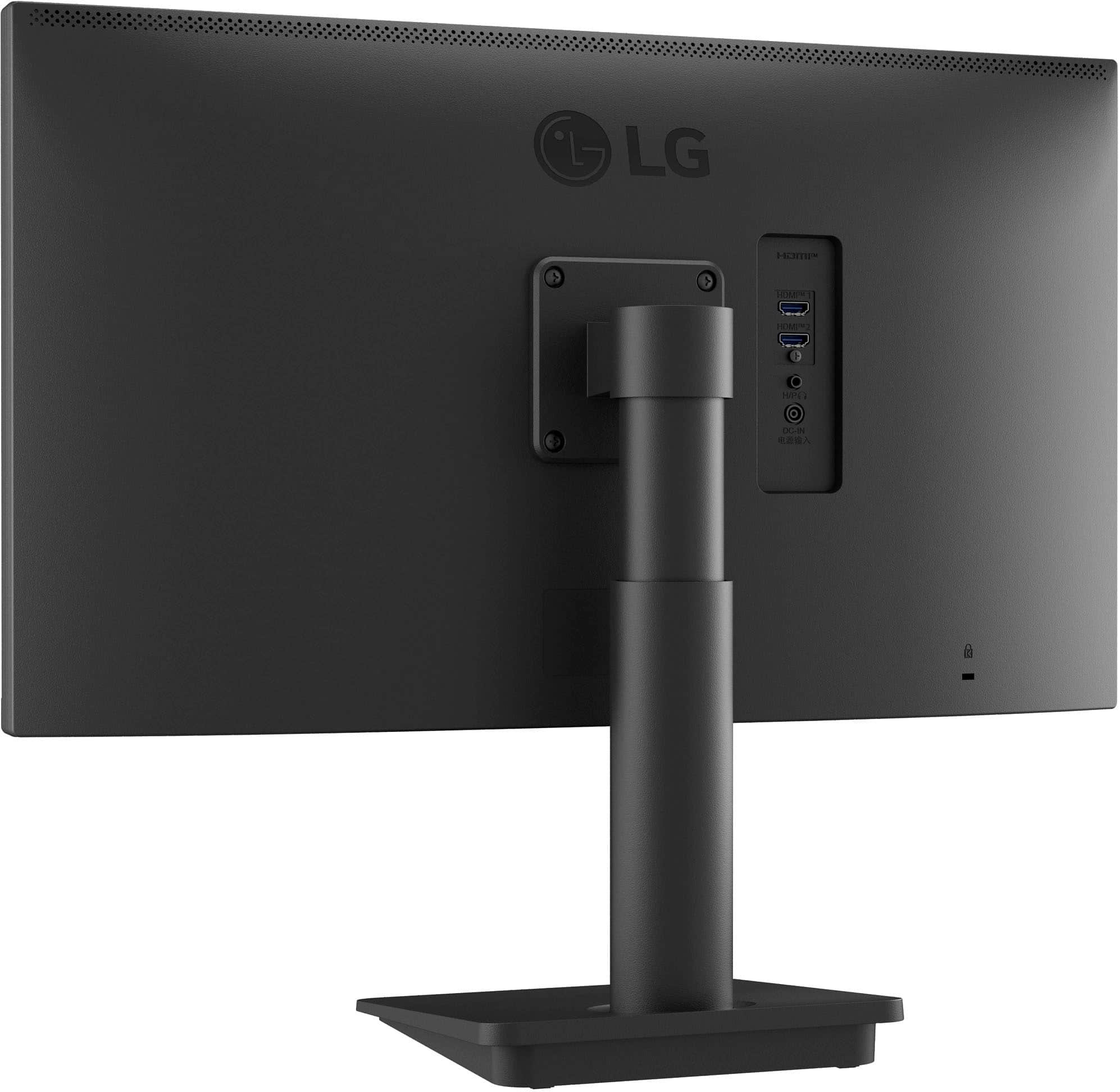 Alt View 1. LG - 25" LED FHD 100Hz Monitor - Black.