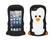 Angle. Griffin - Penguin KaZoo Kids Protective case for iPod Touch 5th/ 6th gen. - black.