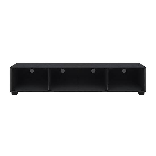 Black glass tv stand best buy deals