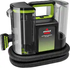 Front. BISSELL - Bissell Little Green Max Pet Handheld Deep Cleaner - Black with Cha Cha Lime Accents.
