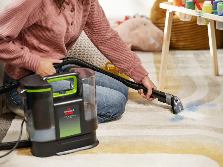 Bissell Little Green Max Pet Handheld Deep Cleaner Black with Cha Cha Lime Accents 3857 - Best Buy