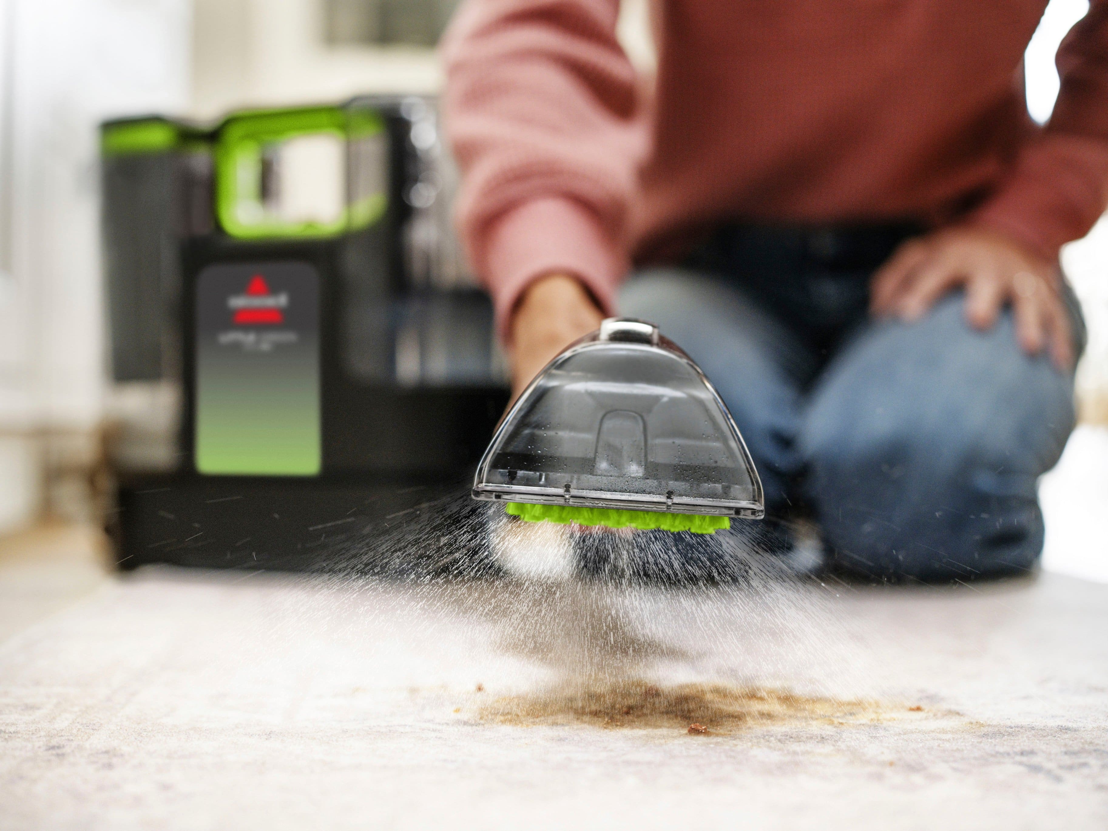 Alt View 13. BISSELL - Bissell Little Green Max Pet Handheld Deep Cleaner - Black with Cha Cha Lime Accents.