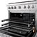 Alt View 2. ZLINE - ZLINE 36 in. 5.2 cu. ft. Gas Range with Convection Gas Oven in Stainless Steel with 6 Brass Burners (SGR-BR-36).