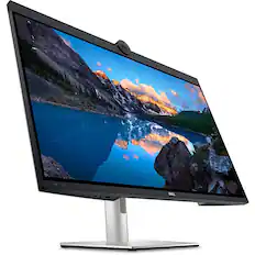 Front. Dell - UltraSharp UltraSharp U3223QZ Widescreen LCD Monitor 31.5 LCD 4K UHD Monitor (USB, HDMI) - Black.