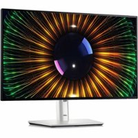 Dell - UltraSharp 23.8" IPS LED FHD 120Hz Monitor (USB, HDMI) - Silver - Front_Zoom