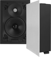 Sonance - VX66 RECTANGLE - Visual Experience Series 6" Medium Rectangle 2-Way Speakers (Pair) - Paintable White - Front_Zoom
