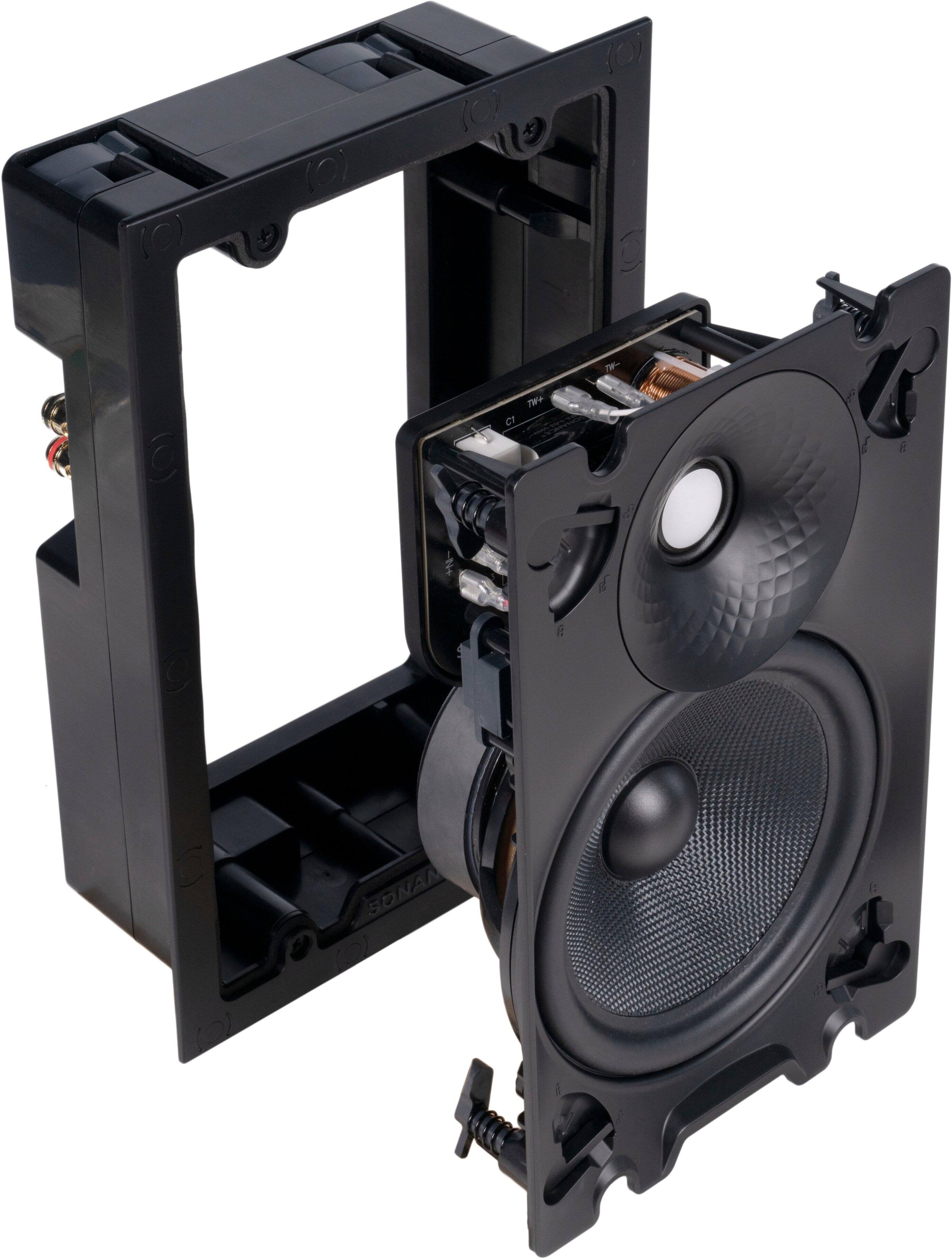 Alt View 19. Sonance - VX66 RECTANGLE - Visual Experience Series 6" Medium Rectangle 2-Way Speakers (Pair) - Paintable White.