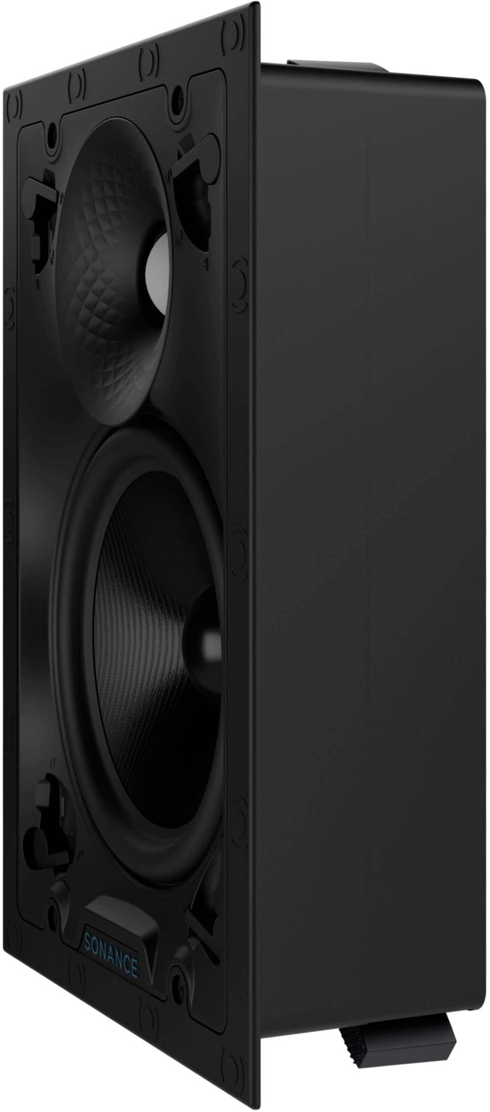 Left. Sonance - VX66 RECTANGLE - Visual Experience Series 6" Medium Rectangle 2-Way Speakers (Pair) - Paintable White.