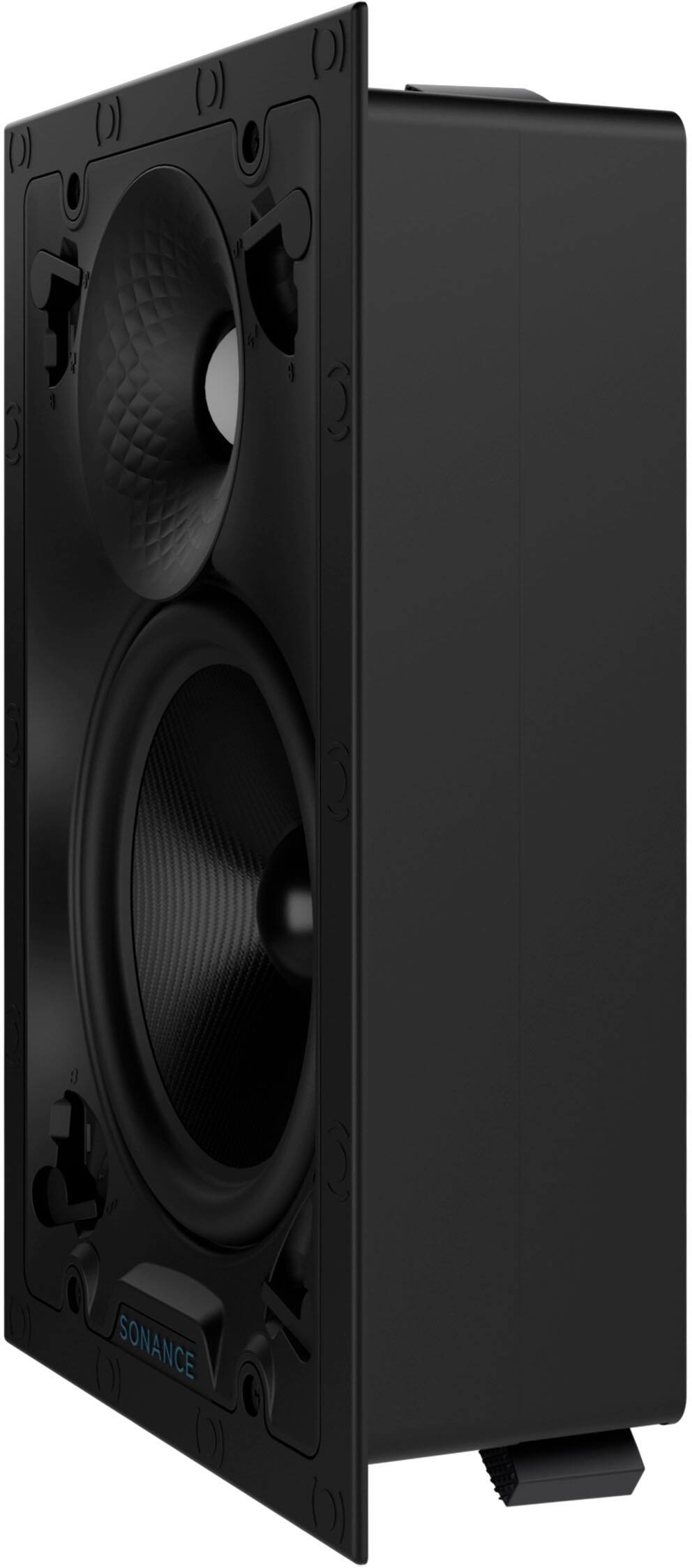 Left. Sonance - VX66 RECTANGLE - Visual Experience Series 6" Medium Rectangle 2-Way Speakers (Pair) - Paintable White.