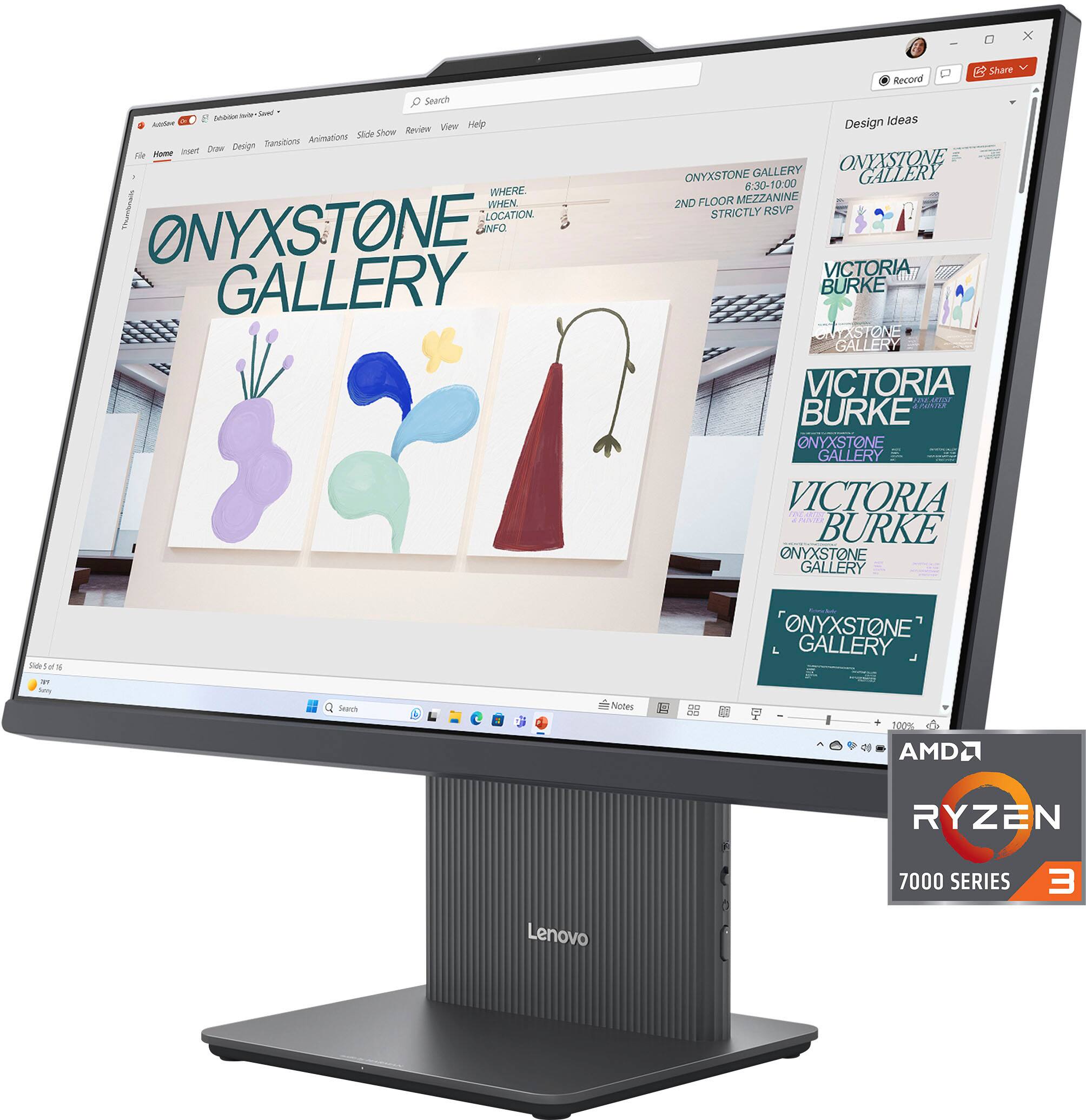 Lenovo IdeaCentre AIO 3 23.8" All In One AMD Ryzen 3 8GB Memory 512GB