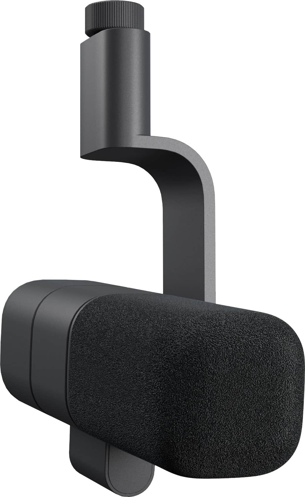 Front. Logitech - Yeti Studio Supercardioid Active Dynamic XLR Broadcast Microphone for Gaming - Black.