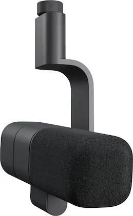 Logitech - Yeti Studio Supercardioid Active Dynamic XLR Broadcast Microphone for Gaming - Black