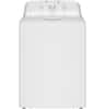 Front. GE - 4.0 Cu. Ft. High Efficiency Top Load Washer with Water Level Control - White.