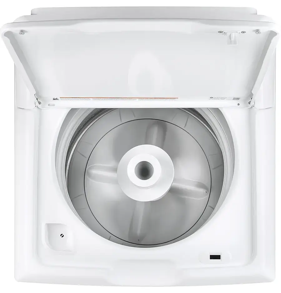 Alt View 14. GE - 4.0 Cu. Ft. High Efficiency Top Load Washer with Water Level Control - White.