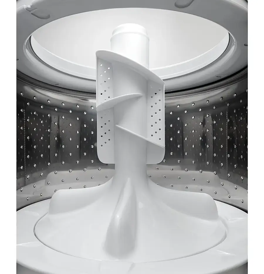 Alt View 23. GE - 4.0 Cu. Ft. High Efficiency Top Load Washer with Water Level Control - White.