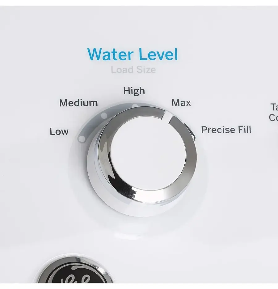 Alt View 24. GE - 4.0 Cu. Ft. High Efficiency Top Load Washer with Water Level Control - White.