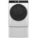 Alt View Zoom 19. GE Profile - 7.8 Cu. Ft. Stackable Smart Gas Dryer with Steam and Washer Link - White.