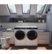 Alt View Zoom 23. GE Profile - 7.8 Cu. Ft. Stackable Smart Gas Dryer with Steam and Washer Link - White.