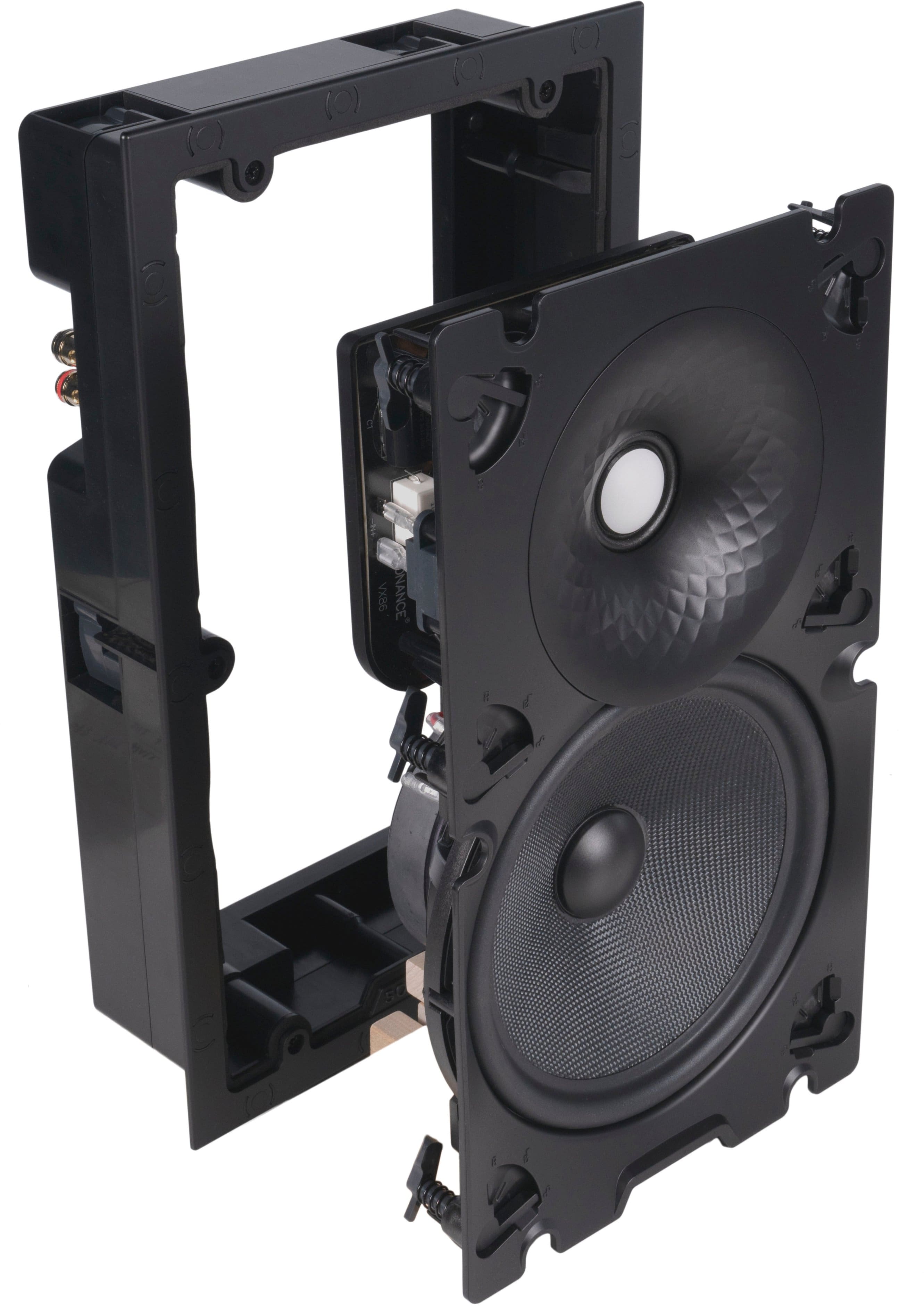 Alt View 19. Sonance - VX86 RECTANGLE - Visual Experience Series 8" Large Rectangle 2-Way Speakers (Pair) - Paintable White.