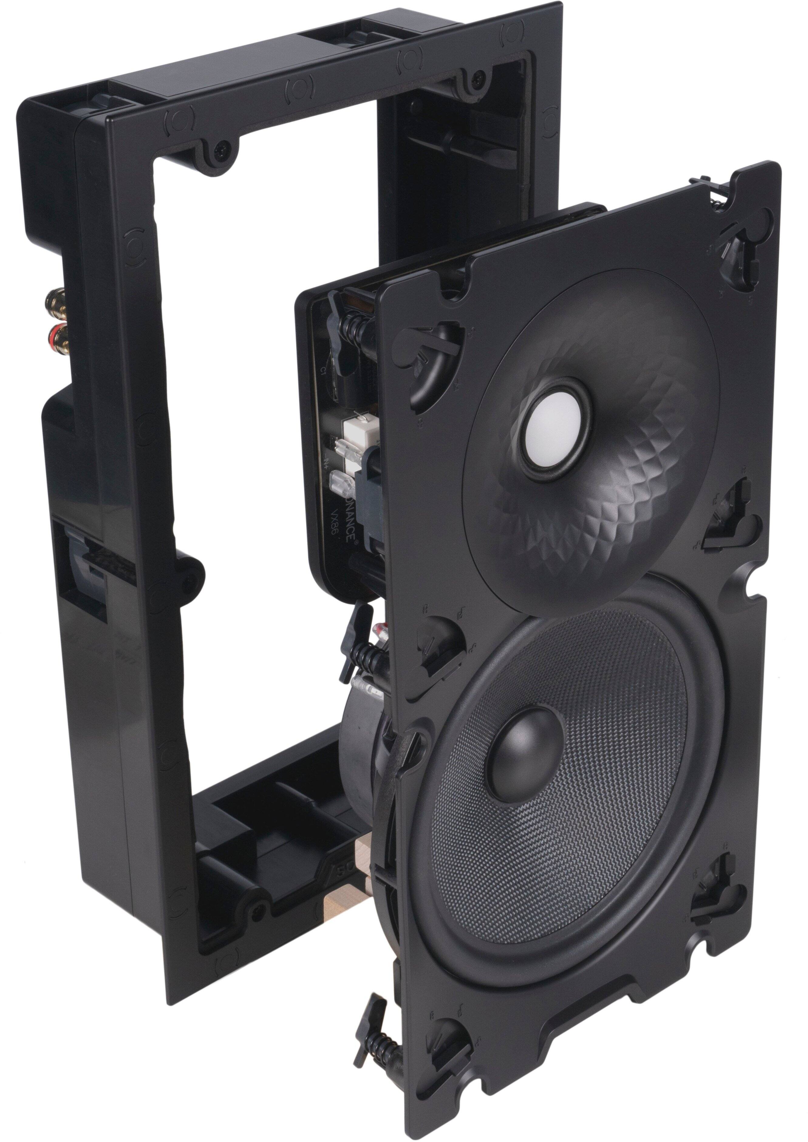 Alt View 19. Sonance - VX86 RECTANGLE - Visual Experience Series 8" Large Rectangle 2-Way Speakers (Pair) - Paintable White.