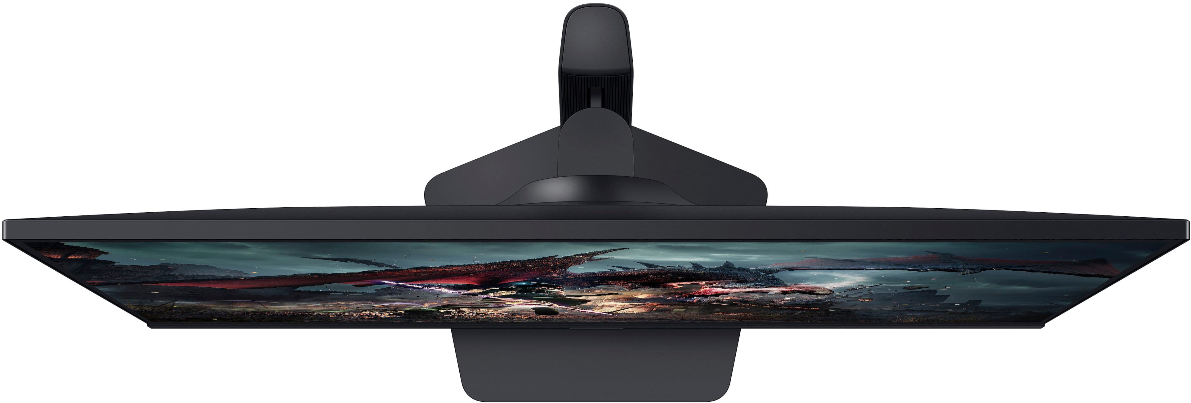 Alt View 17. Samsung - Odyssey G50D 32" QHD IPS 180Hz 1ms AMD FreeSync Gaming Monitor with HDR 400 (DisplayPort, HDMI) - Black.