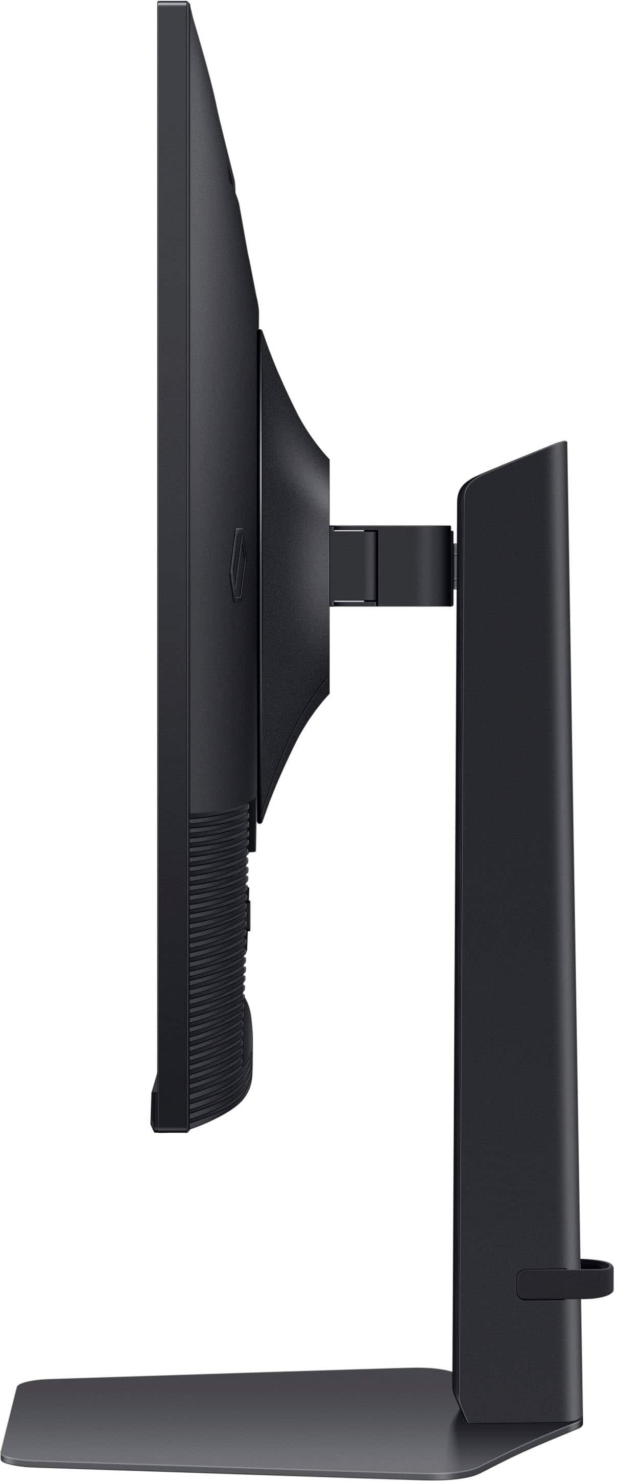 Alt View 23. Samsung - Odyssey G50D 32" QHD IPS 180Hz 1ms AMD FreeSync Gaming Monitor with HDR 400 (DisplayPort, HDMI) - Black.