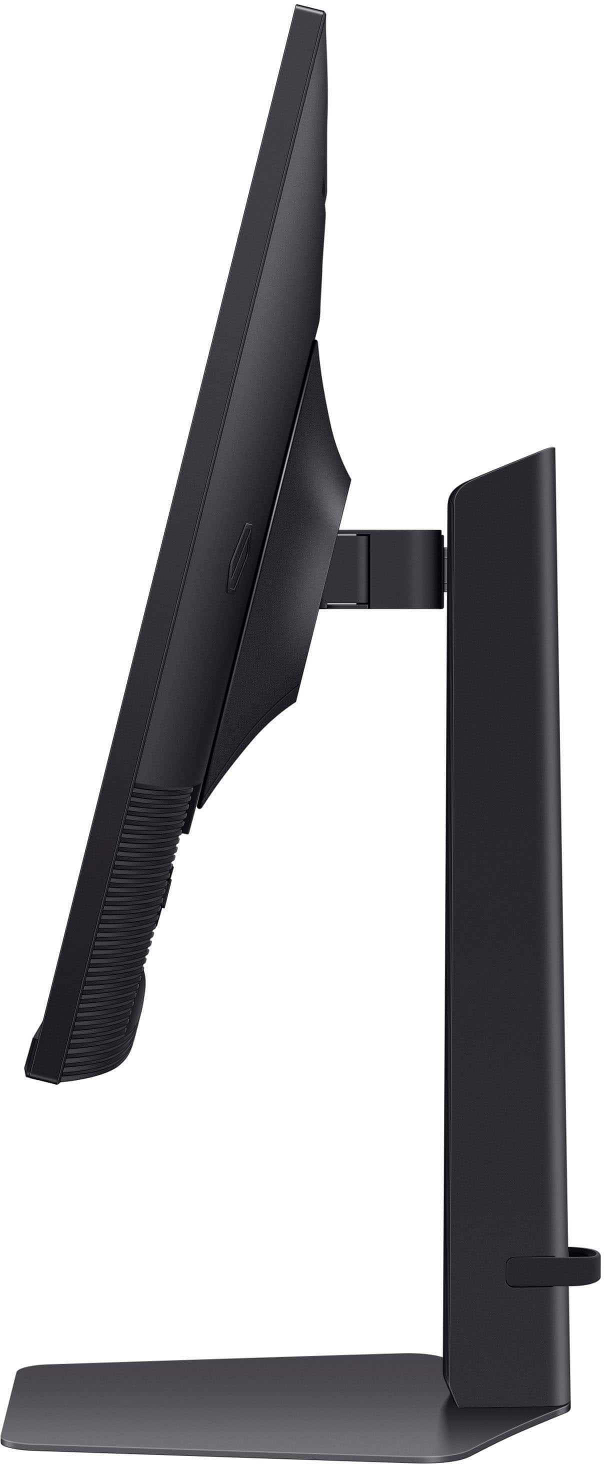 Alt View 25. Samsung - Odyssey G50D 32" QHD IPS 180Hz 1ms AMD FreeSync Gaming Monitor with HDR 400 (DisplayPort, HDMI) - Black.